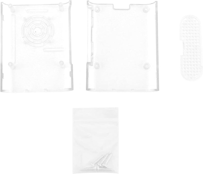 ABS L Type Frosted Transparent Protective Case Cover For Raspberry Pi 3B 3B Single Board Computer - Image 1